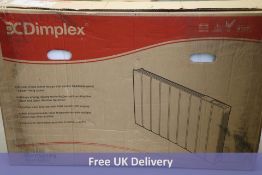 Dimplex Monterey 2KW Panel Heater, White, MFP200E. Box damaged, Not tested