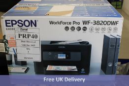Epson Workforce Pro WF-3820DWFA4 Multifunction Printer, Black