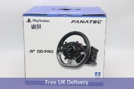 Fanatec Gran Turismo DD Pro Steering Wheel and Pedals Set for PlayStation