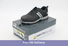 Deltaplus Boston S1P Composite Safety Shoes, Black/Grey, UK 6
