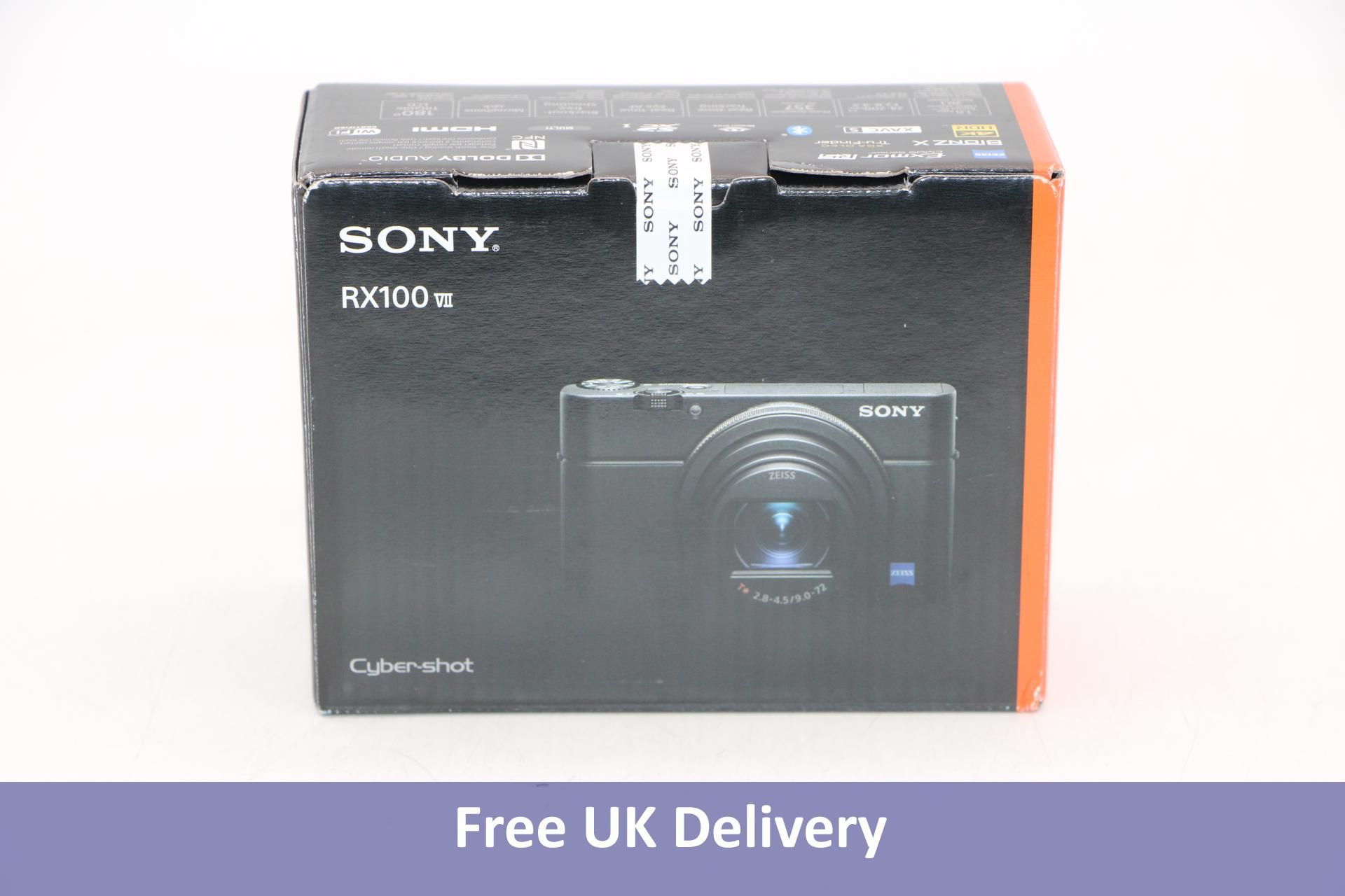 Sony Cyber-shot DSC-RX100 VII Digital Camera RX100M7, Black
