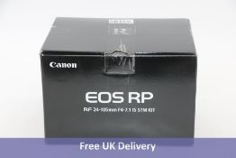 Canon EOS RP Camera, Body Only. Box damaged, Not tested