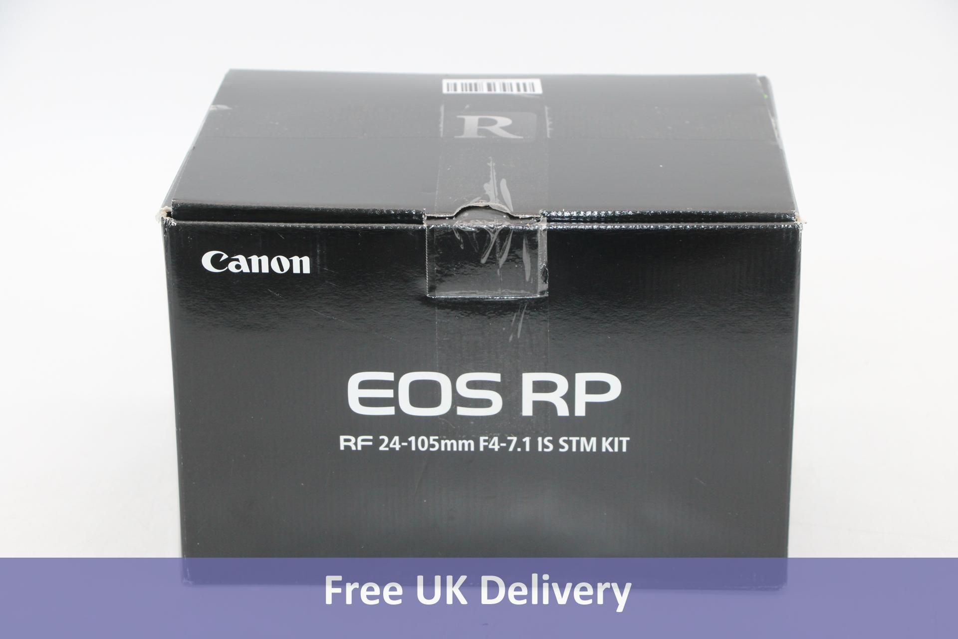 Canon EOS RP Camera, Body Only. Box damaged, Not tested. RRP £1050