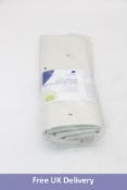 Three Croydex Hygiene-N-Clean Anti-Microbial Natural Rubber Shower Mat, White, Size 53 X 53 Cm