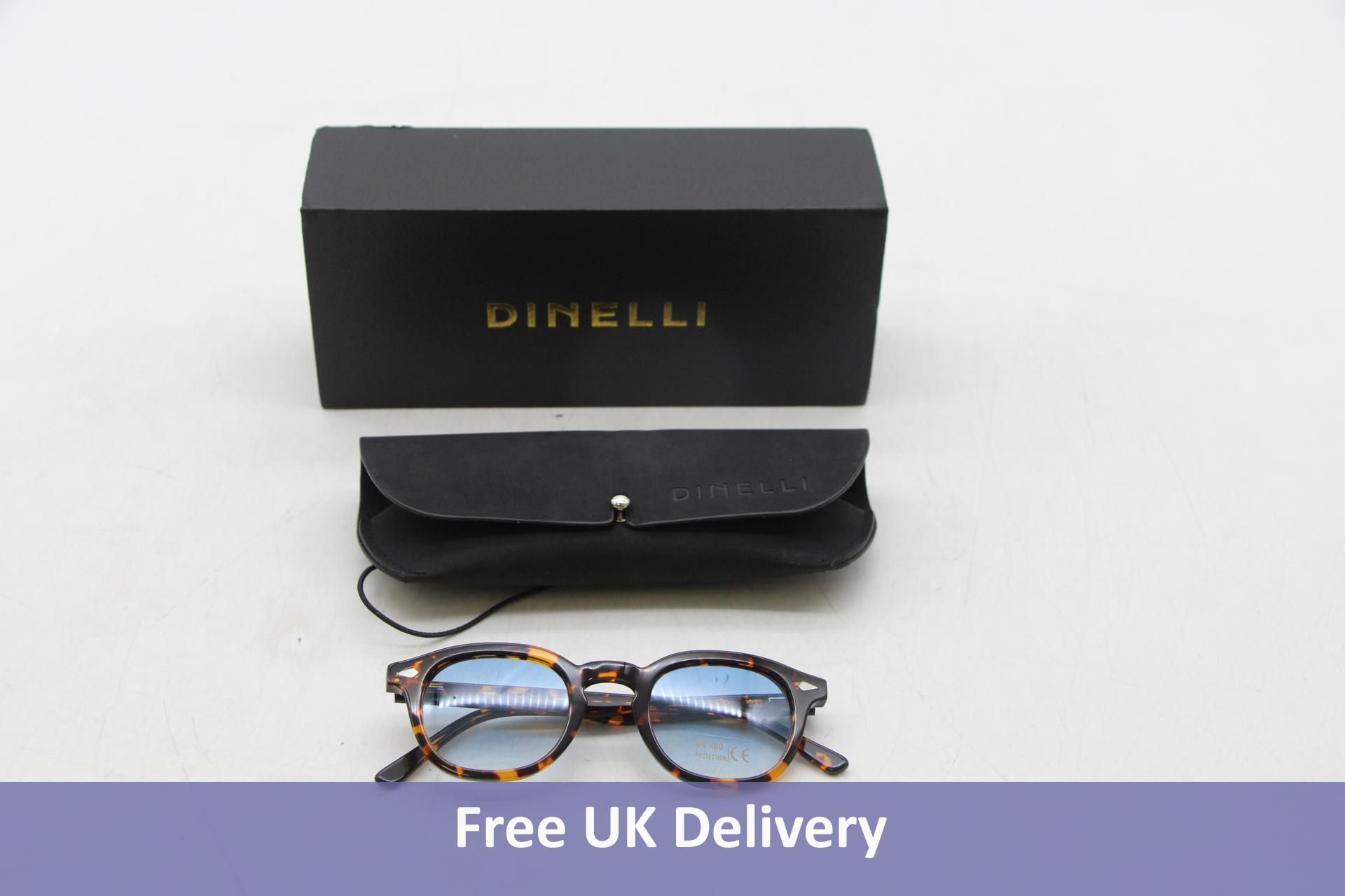 Dinelli Dean Sunglasses, Orange/Brown