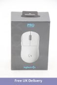 Logitech G Pro X Superlight 2 Lightspeed Wireless Gaming Mouse, Lightweight, Lightforce Hybrid Switc
