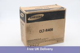 Samsung CLT-R409 Toner Cartridge Original Black. Box damaged, Expiry date not shown