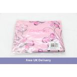 Ten My First Princess Makeup Kit Set with Floral Cosmetic Bag, Pink/Black