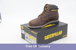CAT Powerplant S3 HRO Safety Boots, Brown, UK 9