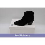 ASH Women's Houston Boots, Black/Black, Size 40. Box damaged