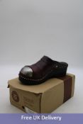Tronetorp Safety Steel Toee Clogs, Bordeaux, Size 39
