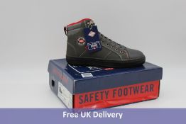 Lee Cooper Workwear LCSHOE-022 Safety Boot, Grey, UK 4