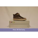 Geox Kalispera Girl's Trainers, Dark Beige, UK Size 11.5