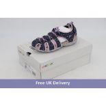 Geox J S Roxanne Sandal, Navy Pink, UK 4, J25D9A