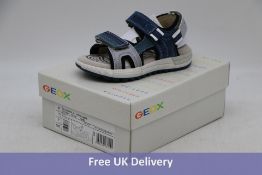 Geox Kid's Alben Sandals, Navy, UK 10