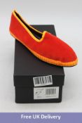 Flabelus Merit Handmade Spain Truly Luxurious Shoes, Orango, EU 42