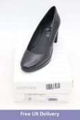 Geox Women's Walk Pleasure 60 Shoes, Black, UK 5. Box damaged