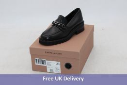 Carvela Lock Loafer, Black, Size 36