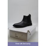 Kurt Geiger Paolo Men's Leather Boots, Black, EU 40. Box damaged.