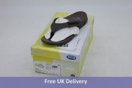 Scholl Ryder Flip Flops, Dark Brown, UK 10
