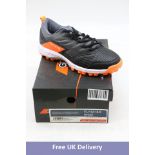 Grays Flash 3.0 Hockey Shoes, Black/Orange, UK 6