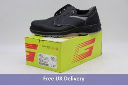Giasco Men's York S3 Leather Safety Shoe, Black/Grey, UK 12