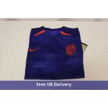 Nike Women's Jersey USA STAD 2023, Blue/Red, Large