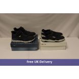 Two Geox items to include J Perth B.B, J Flexyper B.B Trainers, Navy, UK 7