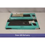 Two Logitech Keyboards to include 1x Advanced MK540, 1x MK270. Box damaged