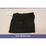 Frame Pleated Barrel Leg Trousers, Size 28