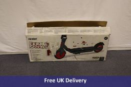Ninebot Ekickscooter, Black, ZING C20. Used, Scratches to Body, Charger/Manuals in Box