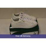 Puma Men's Basket Classic XXI Trainers, White, UK 6.5