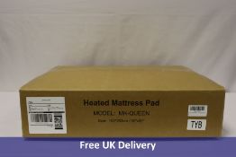 Two Hyleary Deep Pocket Queen Size Heated Mattress Pads