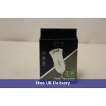 Ten ANG Fast Car Charger Dual USB, 3.1 A, White