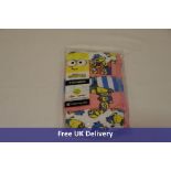 Five Minions Girls Knickers 5 Pack, Multicolour, Age 5-6