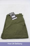 Finisterre Woman's Walker Hiking Trousers, Olive, Size 12