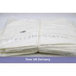 Ten Stella Mccartney Garment Carrier & Hanger Protective Cover Travel, Cream/White, Large