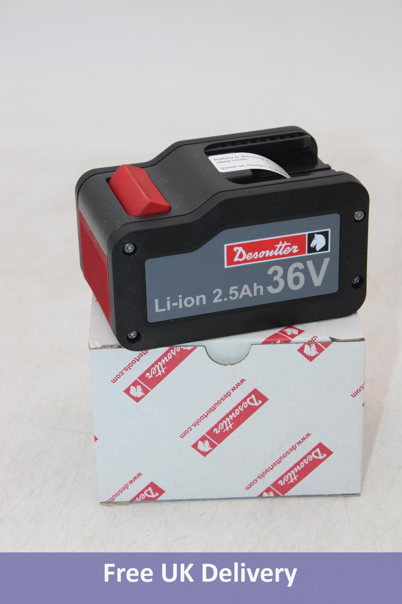 Desoutter Lithium-Ion Rechargeable Battery, 2.5 Ah 36v