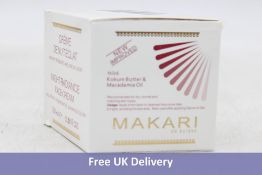 Five Makari Night Radiance Face Cream with Kokum Butter & Macadamia Oil, 100ml