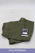 Finisterre Moffat Walking/Hiking Trousers, Dark Olive, Size 28