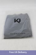 Five Kenny James Blank T-Shirt, Black, Size S