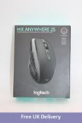 Logitech MX Anywhere 2S Wireless Mouse, Black