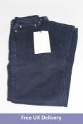 Jeanerica TM005 Tapered Jeans, Blue Black, W28/L32