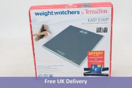 Six Terraillon Electronic Bathroom Scales with 2 User Memory, Grey, 150kg