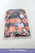 Edwin Labour Shirt, Seville Orange, Size XL