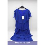 Gina Bacconi Range Dress, Royal Blue, Size16