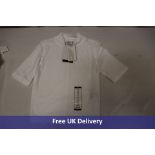 Three Nike Sportswear Essentials Women's T-Shirt, DV7958-100, White, 2x Small, 1x Small