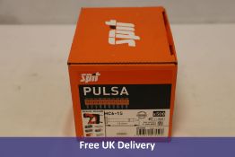 Ten Spit Pulsa 40/Pulsa 800 HC6-15 Hard and Steel Pins plus One Fuel Cell, 500 packs. Expiry 06/2023