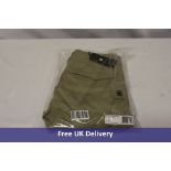 G-Star RAW Men's Rovic Zip 3D Regular Tapered Trousers, Dune, W26, L30