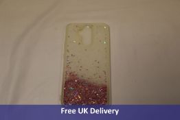Ten Wlooo Huawei Mate 20 Glitter Cases, Pink